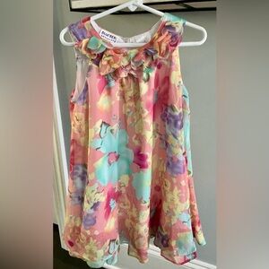 Blueberi Boulevard Green Sleeveless Sundress Casual